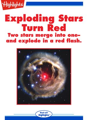 cover image of Exploding Stars Turn Red